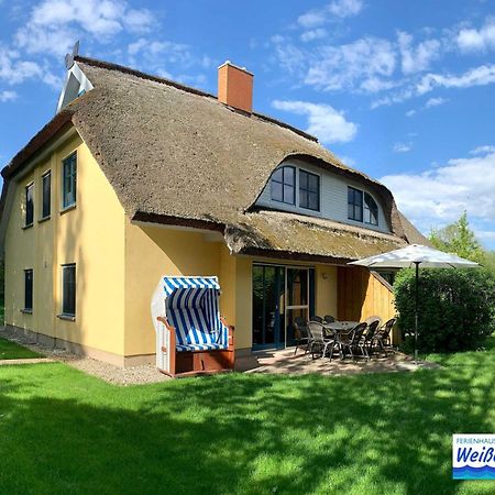Villa Familienfreundliches Reetdachhaus Weissdorn 2 Puddemin Exterior foto